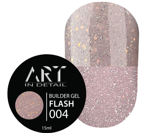 Гель для нігтів ART Builder gel Flash №004, 15 мл