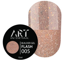Гель для нігтів ART Builder gel Flash №005, 15 мл