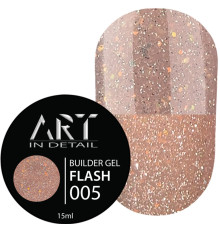 Гель для нігтів ART Builder gel Flash №005, 15 мл