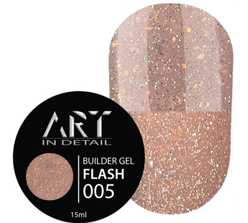 Гель для нігтів ART Builder gel Flash №005, 15 мл