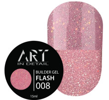 Гель для нігтів ART Builder gel Flash №008, 15 мл