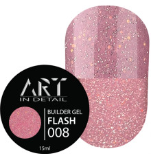 Гель для нігтів ART Builder gel Flash №008, 15 мл