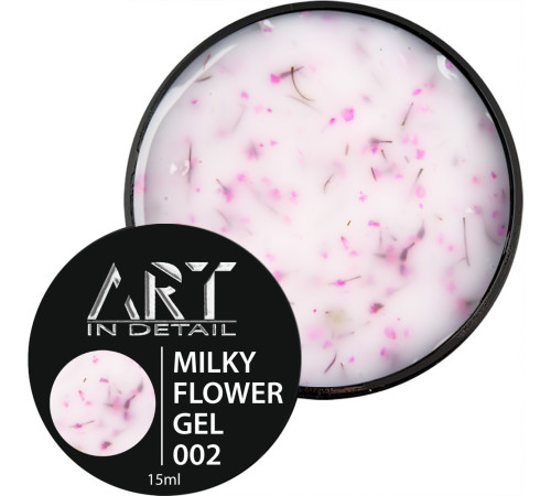 Гель для нігтів ART Builder Gel Milky Flower №02, 15 мл