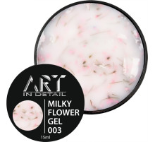 Гель для нігтів ART Builder Gel Milky Flower №03, 15 мл