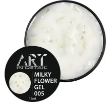Гель для нігтів ART Builder Gel Milky Flower №05, 15 мл