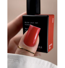 Гель для ногтей BIBLIOTEKA Bottle gel Red, красный, 10 мл