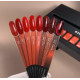 Гель для нігтів BIBLIOTEKA Bottle gel Red, червоний, 10 мл
