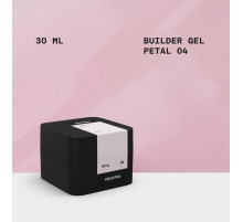 Гель для нігтів BIBLIOTEKA Builder gel №04 Petal, рожевий, 30 мл