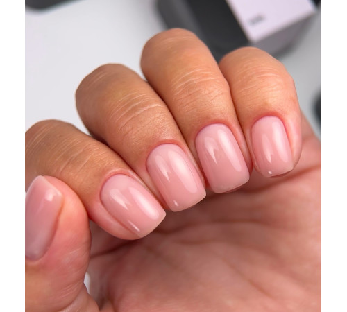 Гель для нігтів BIBLIOTEKA Builder gel №07 Shade, холодний рожево-бежевий, 30 мл