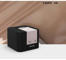 Гель для ногтей BIBLIOTEKA Builder gel №08 Taupe, холодный беж, 30 мл