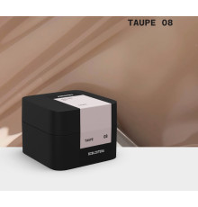 Гель для ногтей BIBLIOTEKA Builder gel №08 Taupe, холодный беж, 30 мл
