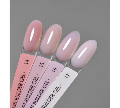 Гель для ногтей DARK Smart Builder gel №16, персиковый, 15 мл