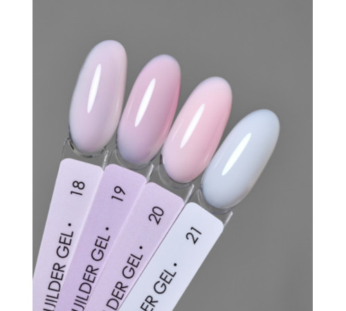 DARK Smart Builder gel nail gel No. 18, light pink, 30 ml