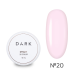 Гель для нігтів DARK Smart Builder gel №20, блідо-рожевий, 15 мл