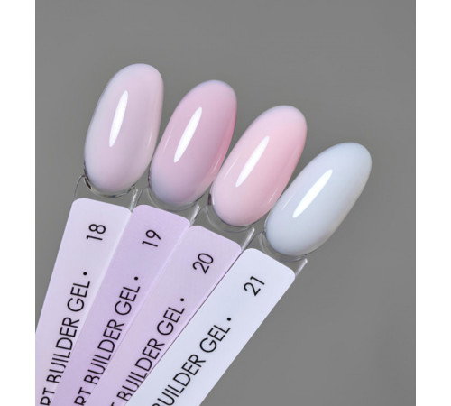 Гель для нігтів DARK Smart Builder gel №21, молочний, 15 мл