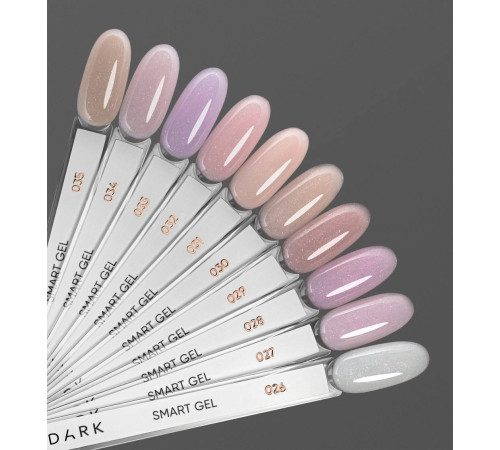 Гель для нігтів DARK Smart Builder gel №27, ніжно-рожевий з шиммером, 22 мл