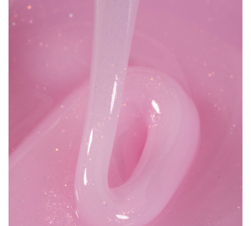 DARK Smart Builder gel nail gel No. 28, pink with shimmer, 15 ml