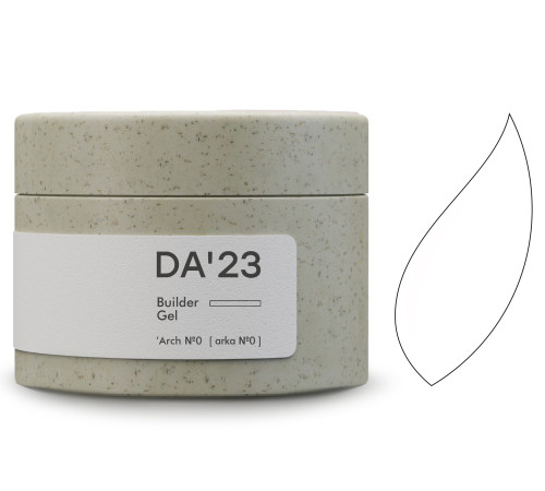 Гель для нігтів DA_23 Builder Gel Arch №0, 30 мл