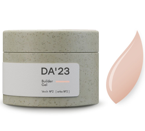 Гель для ногтей DA_23 Builder Gel Arch №2, 30 мл