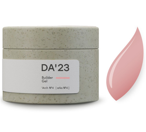 Гель для ногтей DA_23 Builder Gel Arch №4, 30 мл