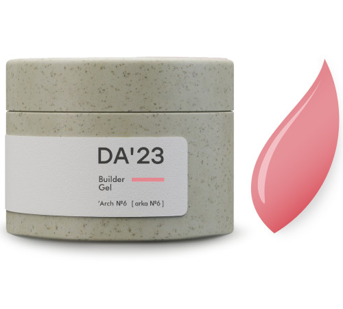Гель для ногтей DA_23 Builder Gel Arch №6, 30 мл
