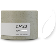 Nail gel DA_23 Builder Gel White Arch, white arch, 30 ml