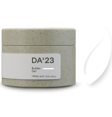 Гель для ногтей DA_23 Builder Gel White Arch, белая арка, 30 мл