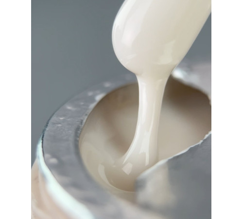 Гель для нігтів DA_23 Fiber Gel White power, біла міць, 30 мл