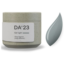 Гель для нігтів DA_23 Light Gel Gray lagurus, сірий лагурус, 30 мл