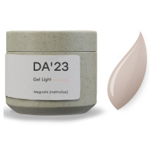 Гель для нігтів DA_23 Light Gel Magnolia, магнолія, 15 мл