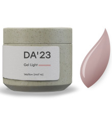 Гель для нігтів DA_23 Light Gel Mallow, мальва, 30 мл