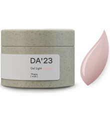 Гель для нігтів DA_23 Light Gel Poppy, мак, 15 мл