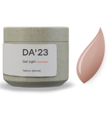 Гель для нігтів DA_23 Light Gel Sakura, сакура, 30 мл