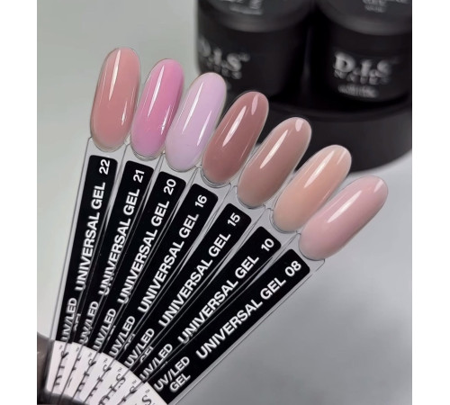 Гель для нігтів DIS Universal gel №15 HEMA/Tpo free, 28 г