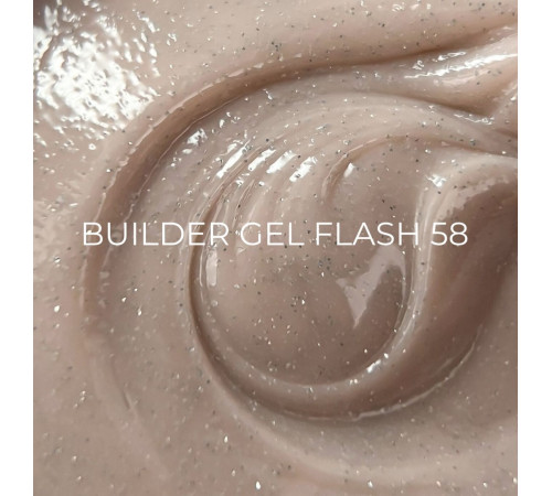 Edlen Builder Gel Flash Nail Gel No. 58, 30 ml