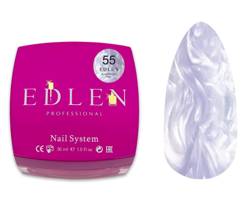 Гель для нігтів Edlen Builder Gel Pearl №55, 30 мл