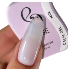 Гель для ногтей Else Calm gel №02 Milk, молочный, 12 мл