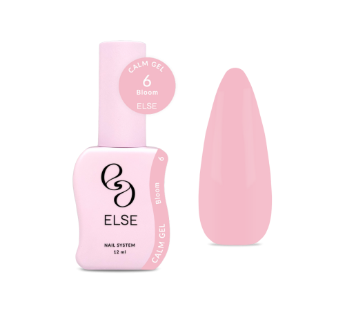 Гель для ногтей Else Calm gel №06 Bloom, розовая, 12 мл