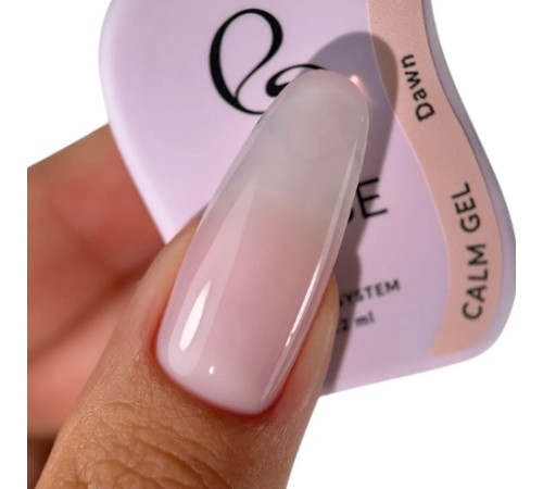 Else Calm gel nail gel No. 11 Dawn, delicate peach, 12 ml