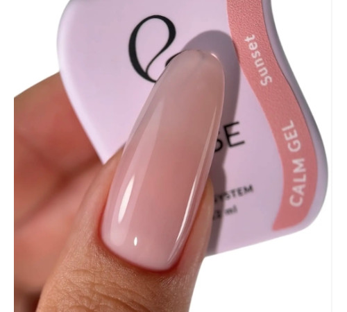 Гель для нігтів Else Calm gel №15 Sunset, натуральний, 12 мл