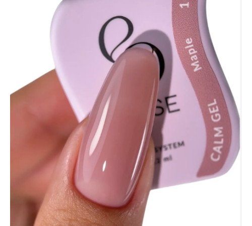 Гель для нігтів Else Calm gel №16 Maple, темний нюд, 12 мл