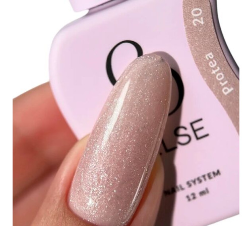 Гель для нігтів Else Calm gel №20 Protea, капучино, 12 мл