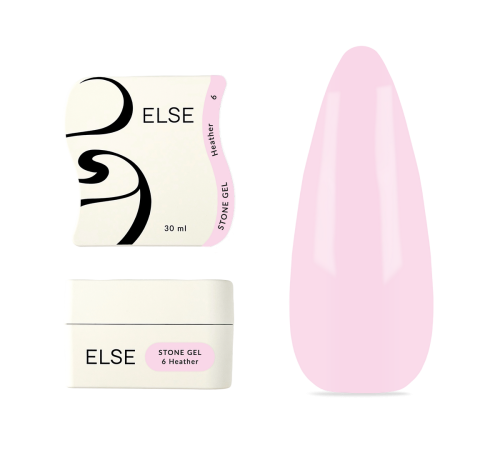 Else Stone gel nail gel No. 06 Heather, 30 ml