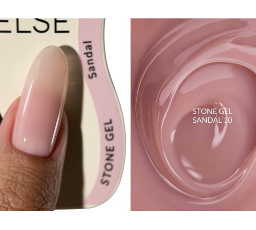 Else Stone gel nail gel No. 10 Sandal, 30 ml