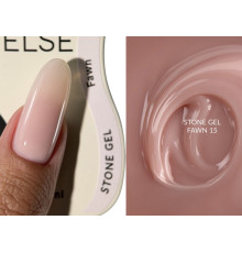Else Stone gel nail gel No. 15 Fawn, 30 ml