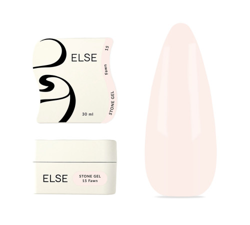 Гель для ногтей Else Stone gel №15 Fawn, 30 мл