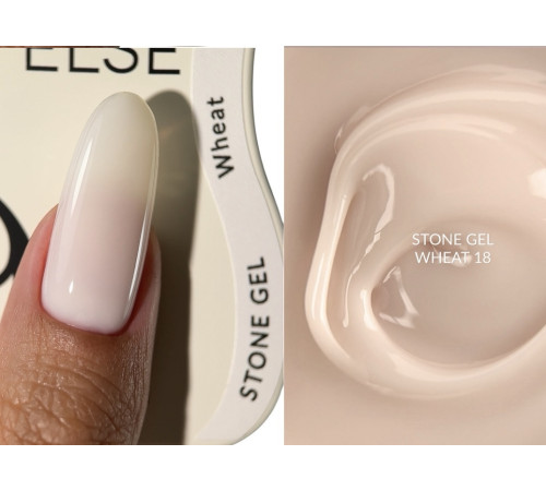 Else Stone gel nail gel No. 18 Wheat, 30 ml