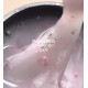 Гель для ногтей FOX Sakura Builder gel №001, с сухоцветами, 15 мл