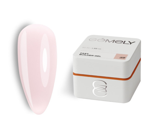 Гель для ногтей Gemely Fast Builder gel №005, 50 мл