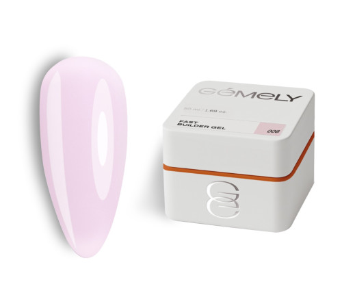 Гель для нігтів Gemely Fast Builder gel №008, 50 мл